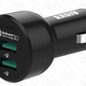 Axgio QC 3.0 Car Charger With Two MicroUSB Cables, $12 with code XZAIR5Q9 | With One MicroUSB and one USB-C, $12 with code SYLBG7TG